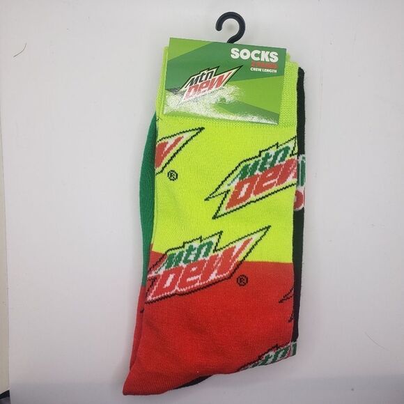 Mountain dew crew socks - Picture 2 of 6